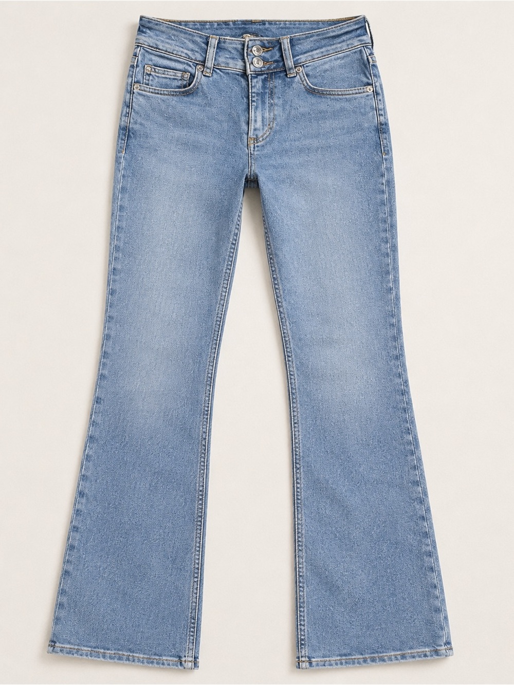 Free People We The Free Light Blue Flare Jeans